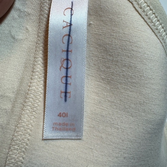 Cacique Cotton Unlined No Wire Bra - Picture 8 of 8